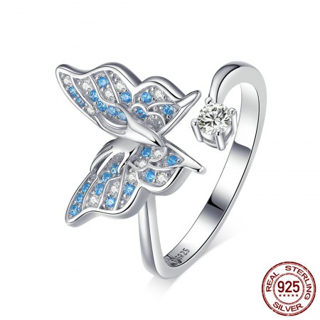 High Quality 925 Silver Butterfly Ring For Her