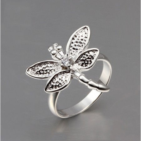 European And American Fashion A Single product Dragonfly Ring