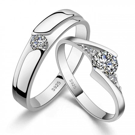 Romantic 925 Silver Lover Ring