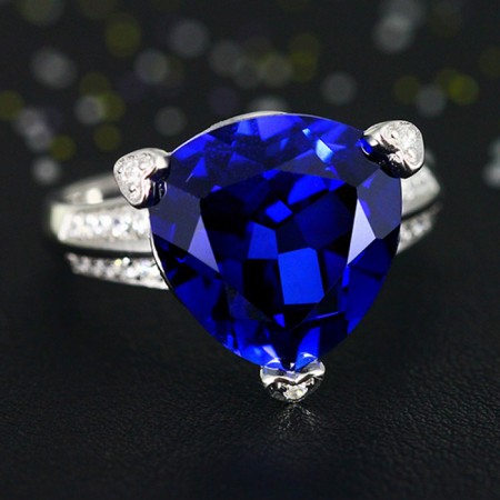 Huge sales sapphire ring