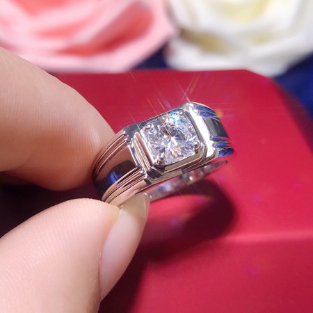 Mens diamond discount promise rings