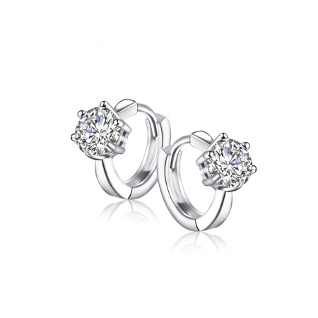 Elegant Temperament Personality 925 Silver Fashion Ring Earrings