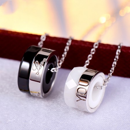 New Personality Korean Couple Necklaces