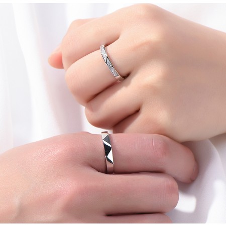 SILVOSWAN Heart Couple Ring for Couples Valentine Gifts Couple For Couples  Metal Platinum Plated Ring Set Price in India - Buy SILVOSWAN Heart Couple  Ring for Couples Valentine Gifts Couple For Couples
