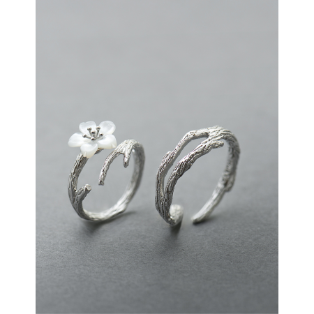 Original silver couple rings store
