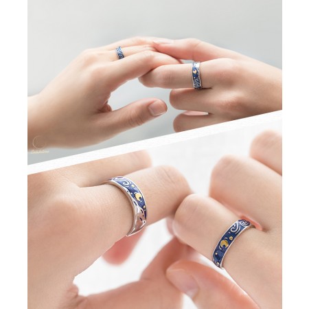 The starry night ring shop