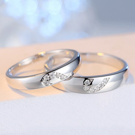 Couple ring shop unisilver price