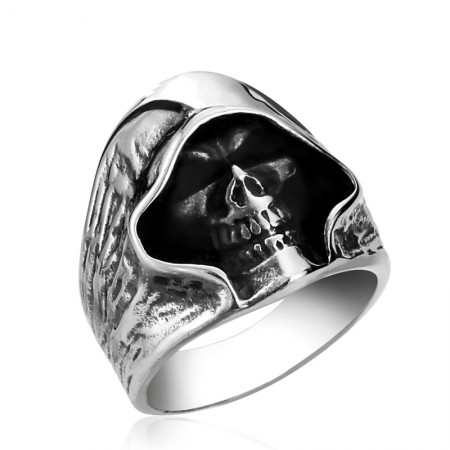 Skull Domineering Personality Titanium Steel Rings