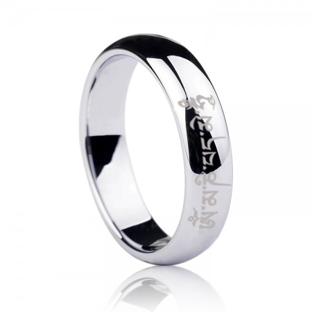 Personalized Mantra Alloy Ring