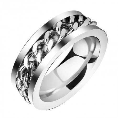 Fashion Personality Titanium Steel Rings(Two Colors)