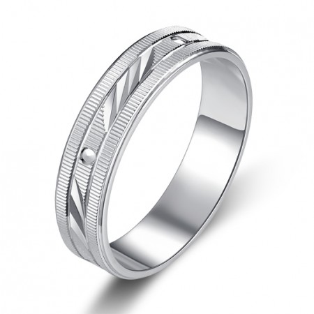 Simple Retro 925 Silver Ring