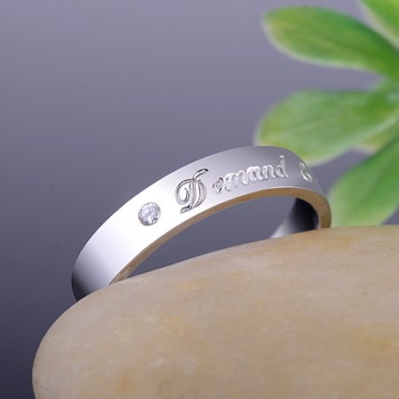 Personalized His & Hers Rings For Couples - OurCoordinates