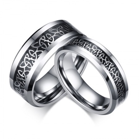 Europe Hot Sale Tungsten Steel Couple Ring