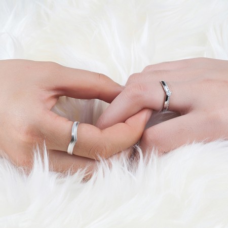 Creative couple rings sale