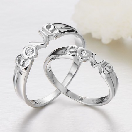 Buy GIVA 92.5 Sterling Silver Rise In Love Couple Rings Online At Best  Price @ Tata CLiQ