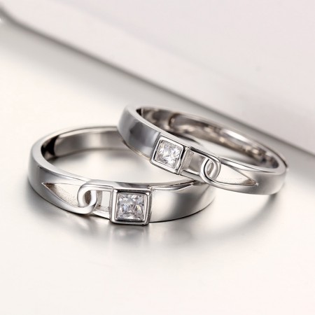 Generic Love Lock Heart Ring Elegant Stainless Steel Anniversary Gift for  Her Silver @ Best Price Online | Jumia Kenya