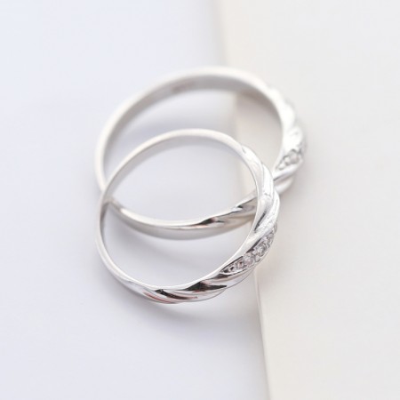 Platinum Wedding Rings Couples | Platinum Couple Jewelry | Copper Finger  Jewelry - 1 - Aliexpress