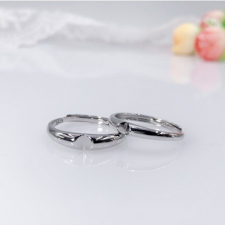 Wedding Rings Couple 925 Sterling Silver | 925 Silver Couple Engagement  Rings - 925 - Aliexpress