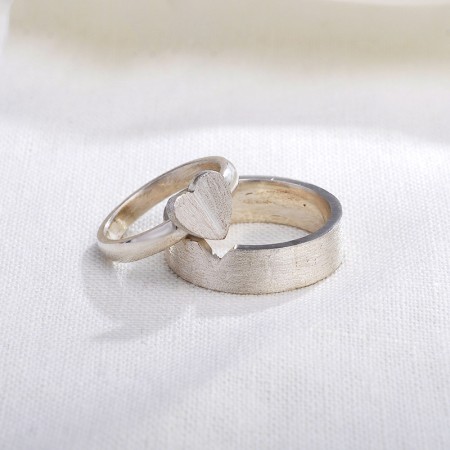 Handmade clearance couple rings