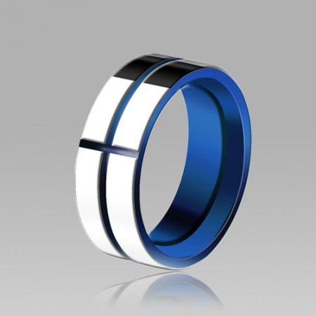 Simple Tungsten Men's Ring